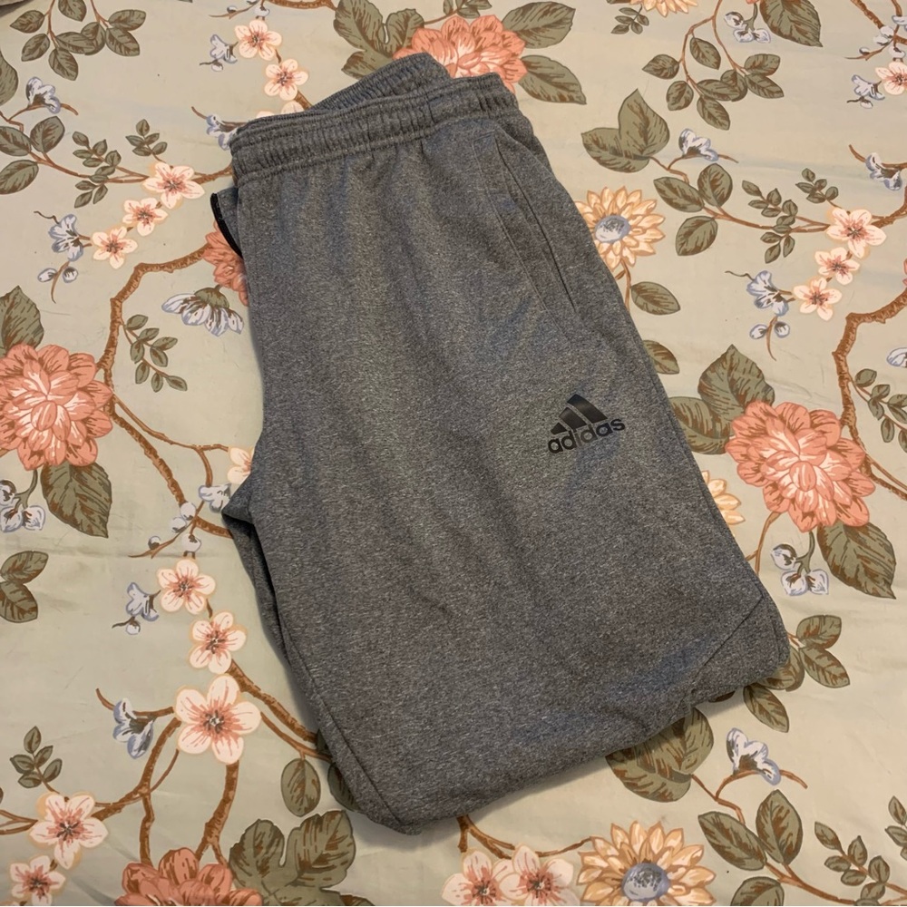 Adidas grey sweatpants